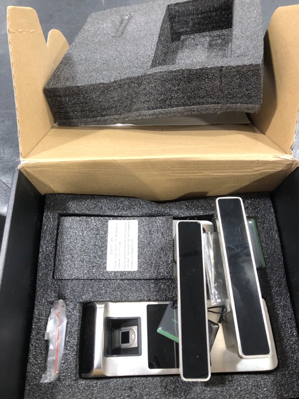 Photo 1 of Harfo Smart Door Lock, Heavy Duty Keyless Entry Door Lock, Fingerprint Door Lock, Door Locks with Keypads, Full App Control Digital Door Lock, Keypad Lock Electronic Door Lock(Satin Nickel)