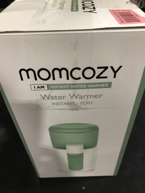 Photo 1 of Momcozy Baby Bottle Warmer, Automatic Fast Water Dispenser for Making Formula Instantly with Night Light, 2-11Oz Options & 2.5L/84Oz Larger Capacity Detachable Tank, 4 Temperature Control