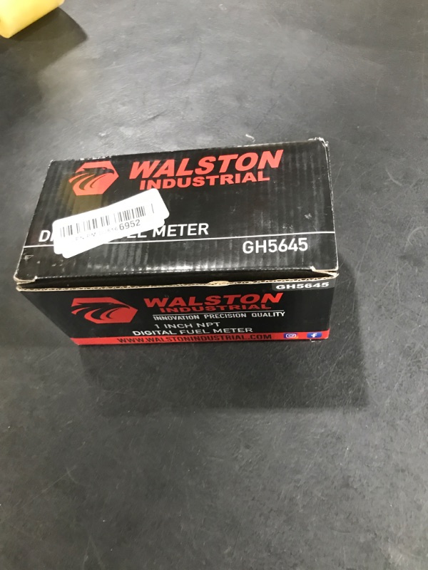 Photo 1 of Walston Industrial GH-5645 Digital Fuel Meter 1 Inch, Heavy Duty Fuel Meter for Diesel, Gasoline, Kerosine, Lubricants, 1” NPT