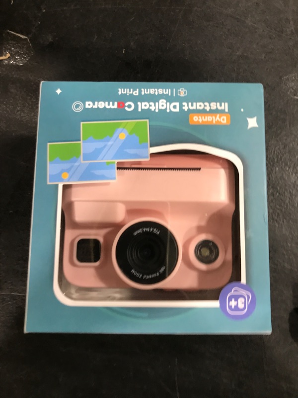 Photo 1 of Dylanto Kids Camera Instant Print,1080P Kids Instant Cameras That Print Photos,Christmas Birthday Gifts for Girls Age 3-12,Portable Toy for 3 4 5 6 7 8 9 10 Year Old Girls Boys Pink