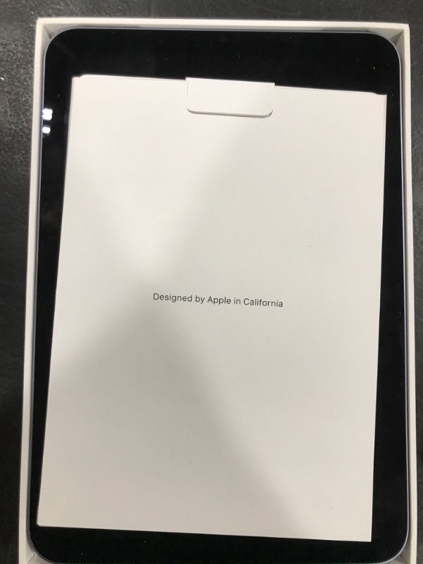 Photo 1 of Apple iPad Mini (6th Generation): A15 Bionic, 8.3-inch Liquid Retina Display, 64GB, Wi-Fi 6, 12MP front/12MP Back Camera, Touch ID, All-Day Battery Life – Purple