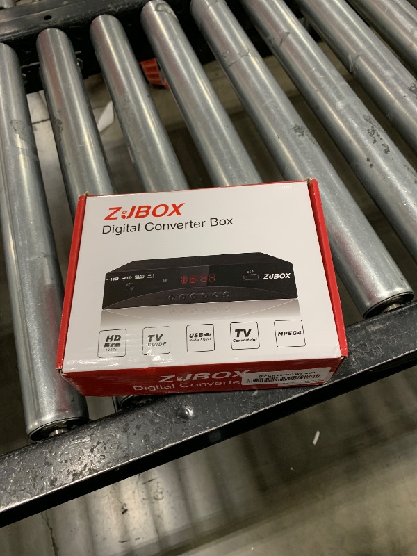 Photo 1 of Digital TV Converter Box, ATSC Cabal Box - ZJBOX for Analog HDTV Live1080P with TV Recording&Playback,HDMI Output, Timer Setting TV Tuner Function Set Top Box Digital Channel Free