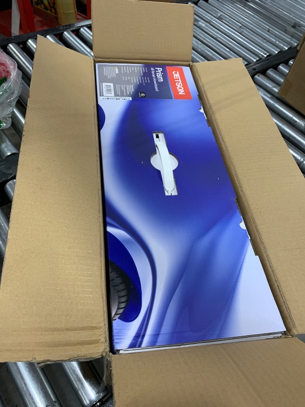 Photo 1 of Jetson Prism All-Terrain Hoverboard, LAVA LED Light-Up Rims, Top Speed of 7 mph, Range of Up to 5 Miles, Active Balance Technology, Blue, JPRISM-BLU