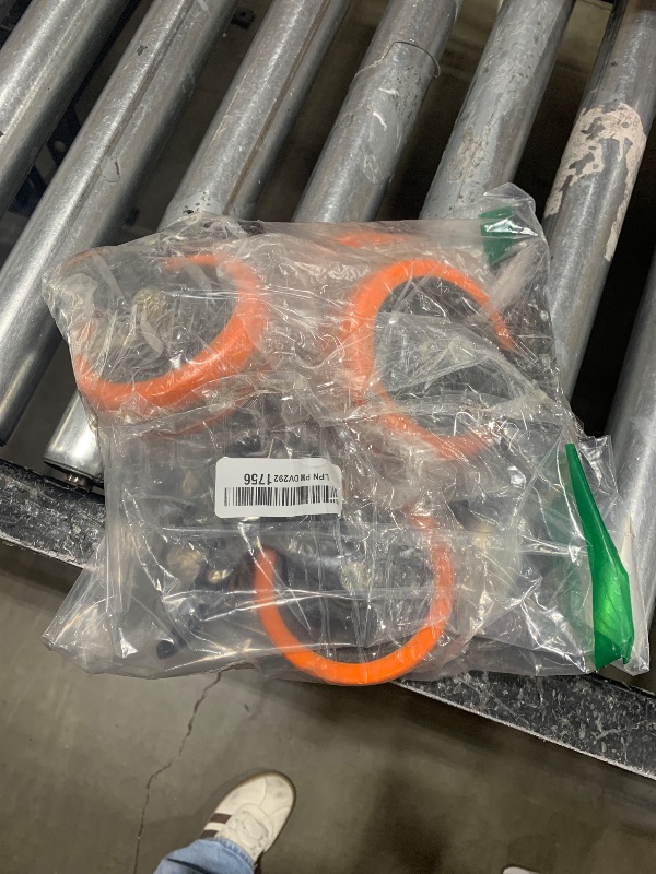 Photo 1 of 4 inch Stem Caster Wheels 2000lbs, Threaded Stem Casters Set of 4 Heavy Duty,3/8"-16 x 1(Stem Diameter 3/8", Stem Length 1"), Safety Dual Locking Caster, Industrial Castor Wheels for Cart,Furniture