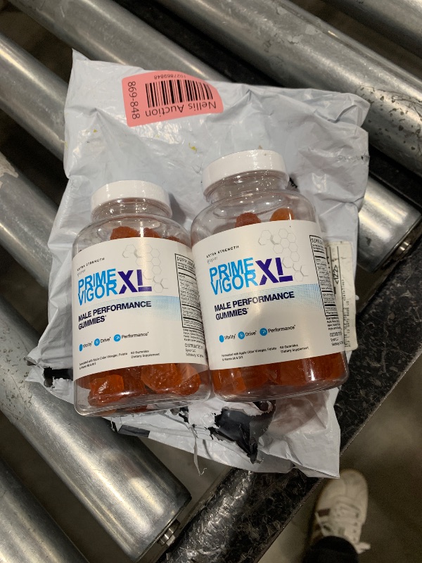 Photo 1 of (2 Pack) Prime Vigor XL Gummies, Prime Vigor XL Maximum Strength 1000 MG Supplement, PrimeVigor XL Natural Advanced Formula Gummys Chews Vitamin Prime Vigor Delicious Daily Gomitas (120 Gummies) BEST BY 12.2026