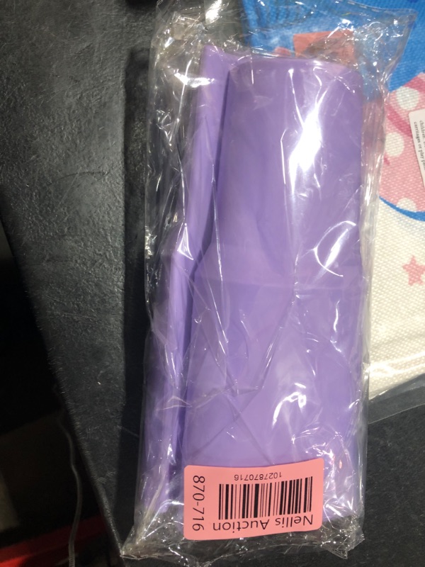 Photo 1 of 30 oz Stanley Cups Accessories, Stanley Cup Beverages Silicone Separator, 2-in-1 Drink Separator Reusable Silicone Liner, Double Drinks Bag Fit Cups Dispense Different Beverages (Purple, 30 Oz)