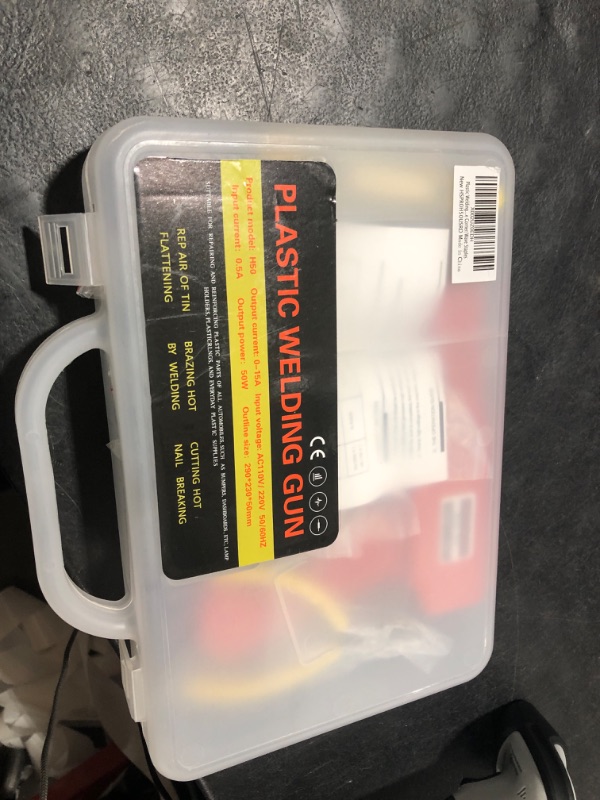 Photo 1 of ATOLS Plastic Welder, 1000PCS Staples, Plastic Welding Kit, Hot Stapler Kit, Plastic Welder Gun Kit, Car Bumper Repair Kit, Plastic Repair Kit