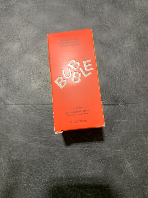 Photo 2 of Bubble Skincare Super Clear 2% Salicylic Acid Skin Care Serum - Skin-Soothing Salicylic Acid Serum Enriched with Willow Bark Extract, Colloidal Oatmeal & Antioxidant-Rich Neem Seed Oil (30ml)