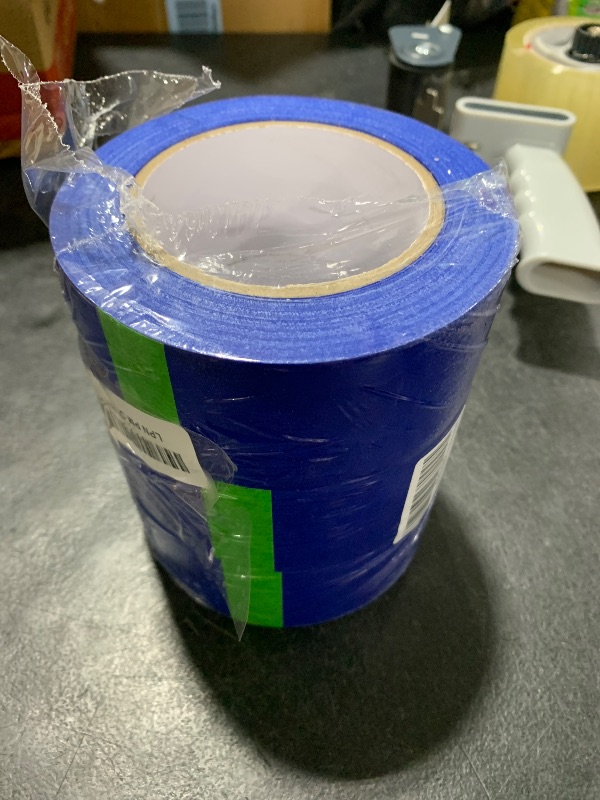 Photo 1 of Professional Painters Tapes 2 Inch Wide (1.88 In. x 60 Yds), Blue Masking Tape, Paint Paper Tape, Protects Surfaces, No Residue, Painter's Tape for Wall Painting, Artist Paint, Canvas Edging, 6 Rolls