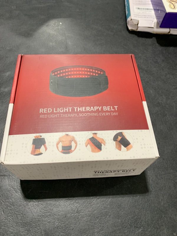 Photo 1 of Red Light Therapy for Body, Infrared Light Therapy for Shoulder Waist Muscle Pain Relief, Upgraded 3 in 1 Led Beads, 660nm Red Light &850nm Near Infrared Light Therapy Belt Wrap Timer Remote Control