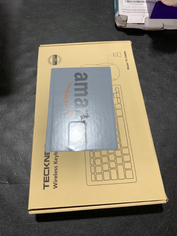 Photo 1 of TECKNET Wireless Keyboard and Mouse Combo, Mini Cordless Computer Keyboard and Mouse Set 2.4GHz, Silent Adjustable 1600 DPI, Quiet Click, Lag-Free for Computer, Laptop, PC, Windows, Mac, Chrome OS(SS)