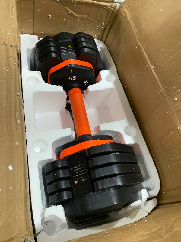 Photo 1 of Adjustable Dumbbells Set 25LB, Adjustable Weights, Adjustable Dumbbell 