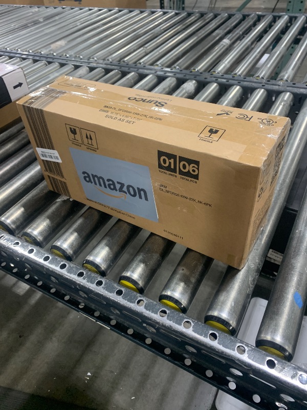 Photo 1 of Sunco 6 Pack 5CCT Retrofit LED Recessed Lighting 6 Inch, Dimmable Can Lights, Baffle Trim, 13W=75W, 965LM, Damp Rated, UL-Certified