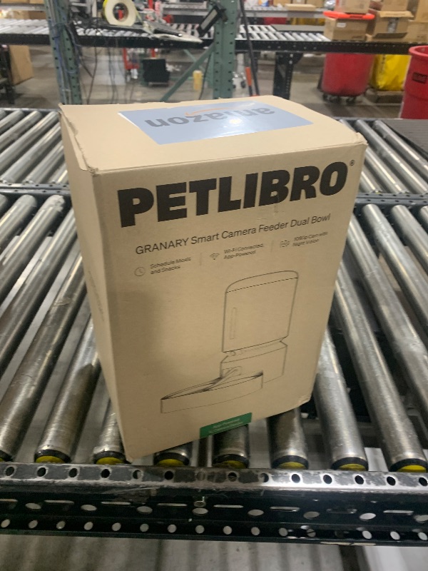 Photo 1 of PETLIBRO Automatic Cat Feeder with Camera for Two Cats, 1080P HD Video with Night Vision, 5G WiFi Pet Feeder