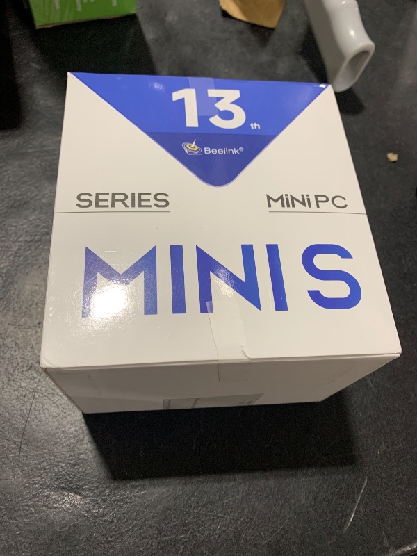 Photo 1 of Beelink Mini S13, Mini PC with 13th Gen Twin Lake N150 (up to 3.6 GHz), 16GB DDR4 3200MHz RAM, 500GB SSD, Desktop Computer Supports Dual HDMI, WiFi 6, BT5.2, 1000M LAN, USB3.2, Mounted Bracket
