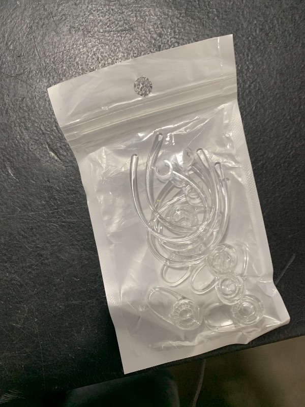 Photo 1 of FMFJS Clear Ear Hook Fit for Plantronics Replacement Ear Gel? 6 Pcs M155 M165 M1100 M100 M55