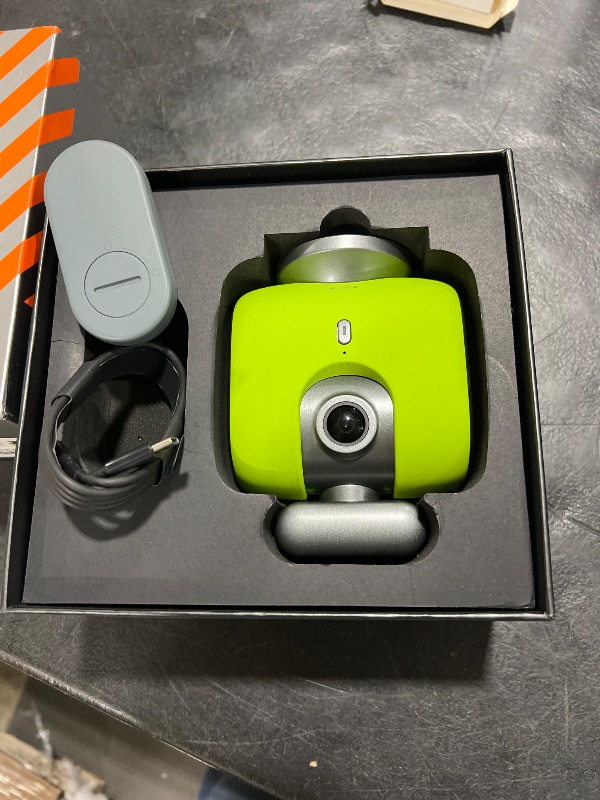 Photo 1 of XbotGo Chameleon AI Auto Sports Action Camera - 4K 60FPS Soccer Camera and Basketball Tracking Camera for Team Sports, Live Streaming, No Subscription, Works with iOS & Android (Lemon Green)