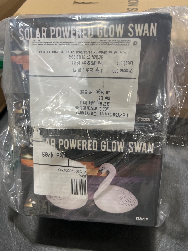 Photo 1 of Goallim Swan Floating Pool Lights Solar Powered 4 PCS, Inflatable IP68 Waterproof Auto Color Changing Led Glow Swan Pool Lights, Bright Solar Swan Pool Light Accessories for Pathway Yard Party Decor