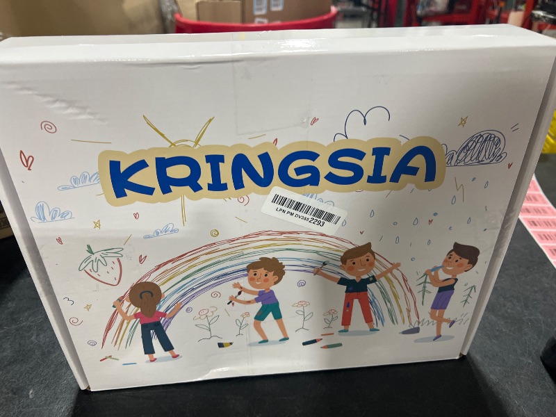 Photo 1 of KRINGSIA Kids Art Frames without Elastic Band, Store up to 150 Pieces of 8.5 x 11 inch Art, Kids Artwork Frames Changeable, Black Artwork Display Storage Frame, Both Hanging or Standing (2 Pack)