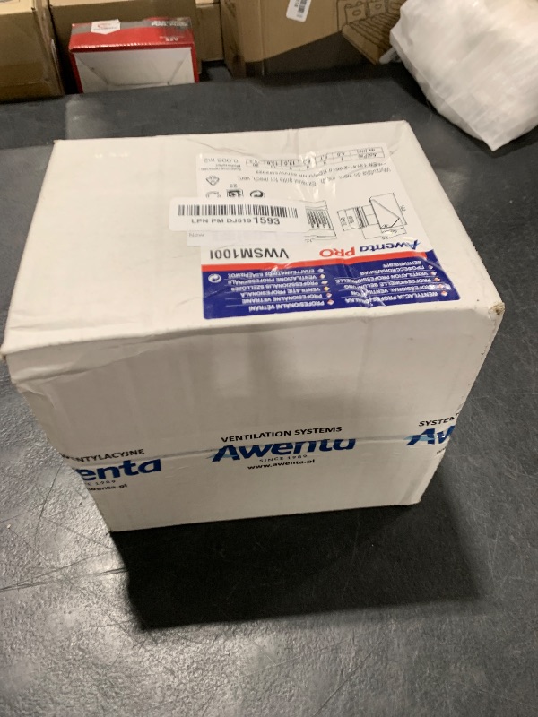 Photo 1 of Vent Systems 4" Inch Exhaust Vent Cover with Rubber Gasket - Stainless Steel - Robust Weatherproof Outdoor Air Exhaust Box - Duct or Surface Mounting - Rain and Snow Protection