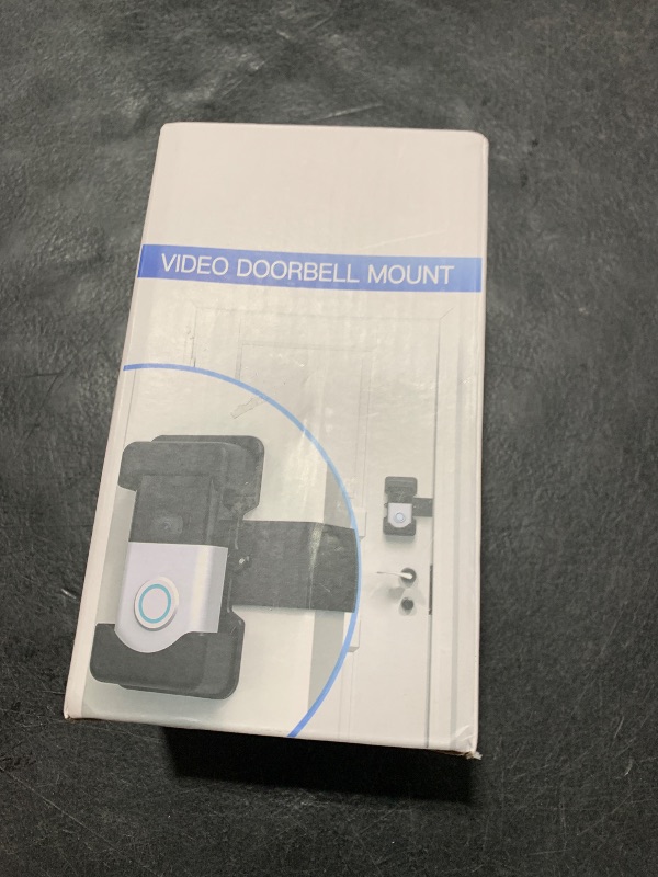 Photo 1 of COOLWUFAN Anti-Theft Video Doorbell Mount, Adjustable Height(3.7’’-5.1’’), Compatible with Most Brand Video Doorbell, No-Drill Mounting Bracket for Most Brand Video Bell