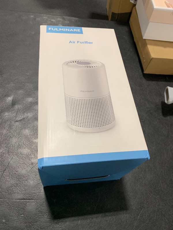 Photo 1 of Air Purifiers for Bedroom, FULMINARE H13 True HEPA Air Filter, Quiet Air Cleaner With Night Light,Portable Small Air Purifier for Home, Office, Living Room