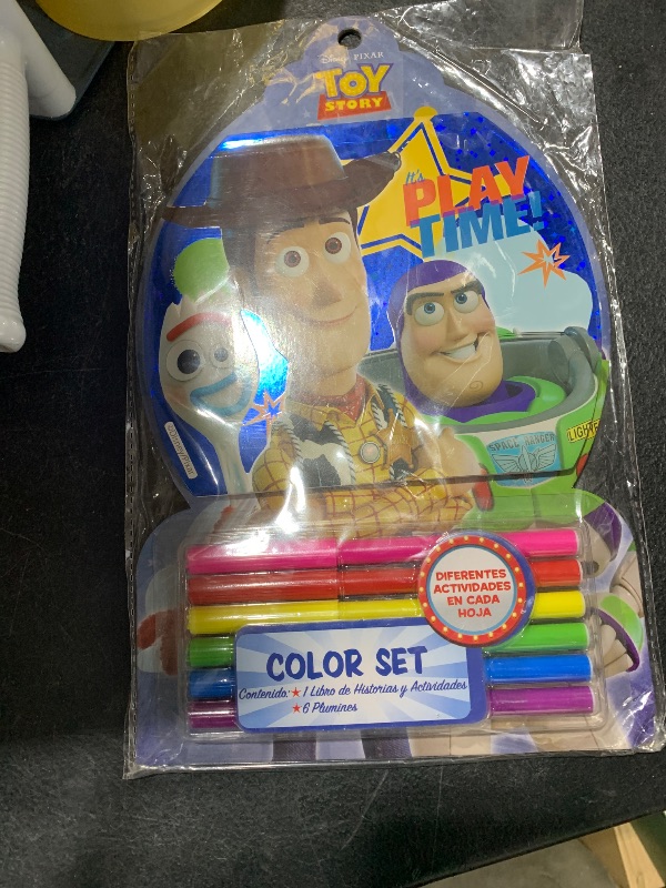 Photo 1 of 
Disney Toy Story 4 Official Coloring Book with Paints and Crayons, Multicolor