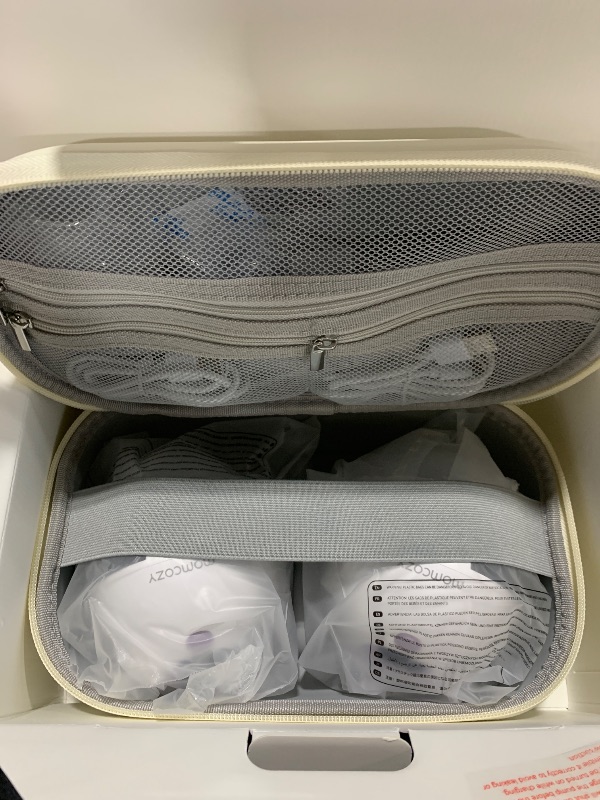 Photo 1 of Momcozy M5 Hands-Free Wearable Breast Pump, Double-Sealed Flange for Baby-Like Comfort, 3 Modes & 9 Suction Levels, Portable Electric Pump – 24mm, 2 Pack Lilac