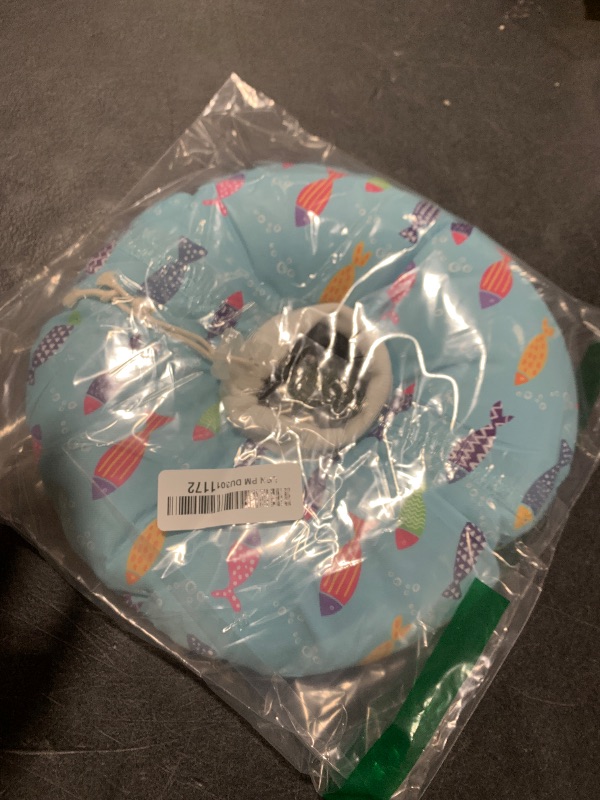Photo 1 of Libfrnt Soft, Cute Cat Donut Adjustable Recovery Collar - Comfortable Anti-Bite Neck Cone for Pet Cats Kittens After Surgery