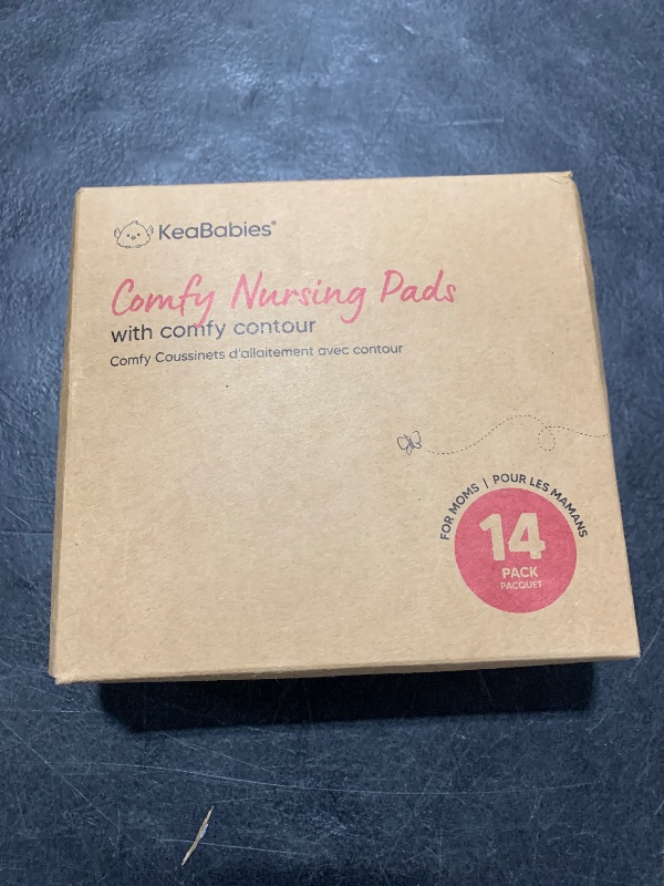 Photo 1 of Organic Nursing Pads - 14 Washable Viscose Derived from Bamboo Breastfeeding Pads, Wash Bag, Reusable Breast Pads for Breastfeeding, Nipple Pads for Breastfeeding Essentials(Bare Beige, XL 5.5")