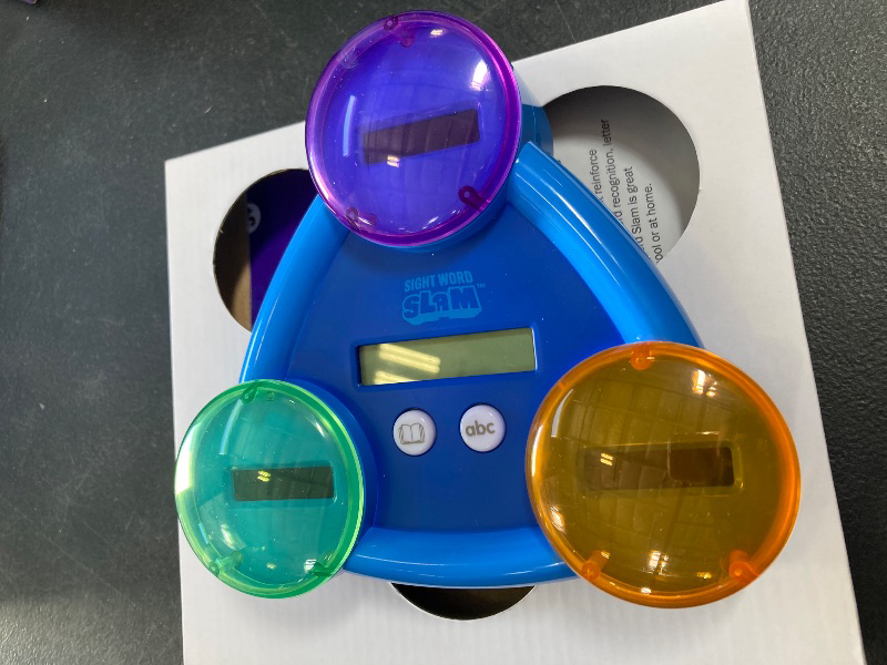 Photo 1 of Educational Insights Sight Word Slam - Electronic Learning Games for Kids 5+, Sight Words Games for Kids, Word Games, Classroom Must Haves