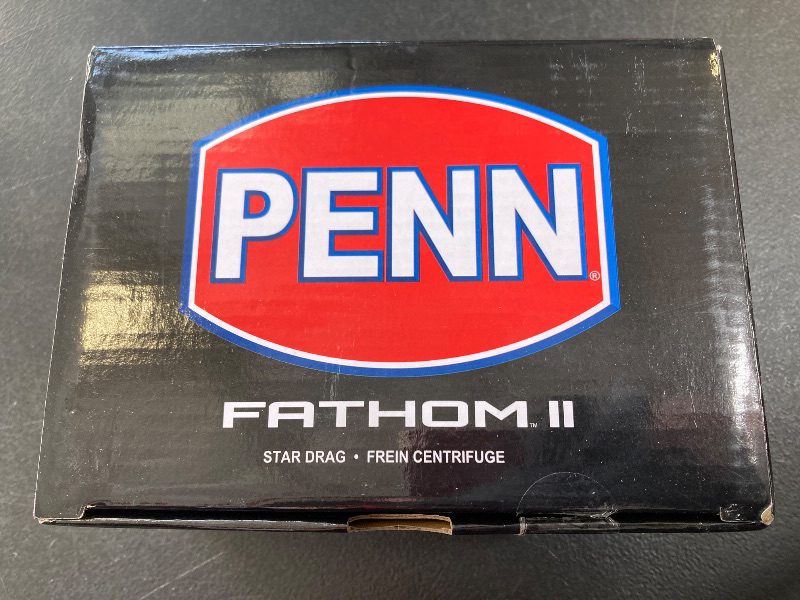 Photo 1 of PENN Fathom II Star Drag Reel, Size 25 Fishing Reel, Right Handle Position, Black Gold