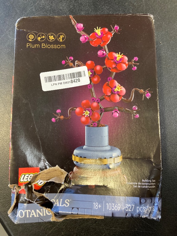 Photo 1 of LEGO Icons Plum Blossom Building Sets for Adults - Artificial Flower for Dinner Table Centerpiece, Living Room Home Decor, Ages 18+ - DIY Craft Kits - 10369