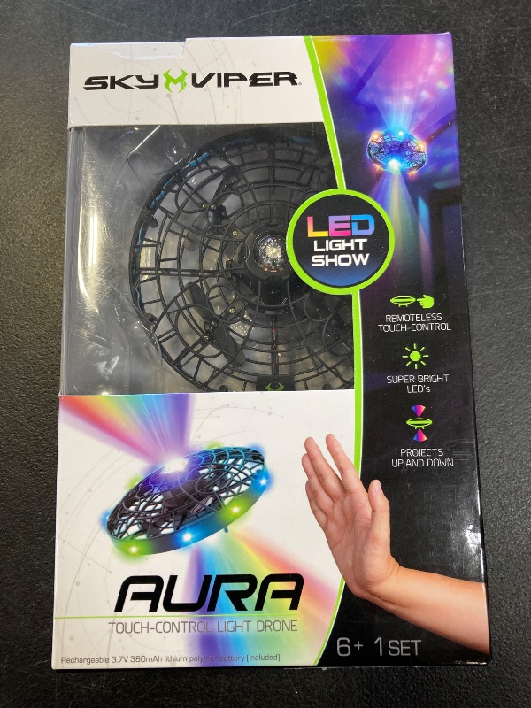 Photo 1 of Sky Viper Aura Touch Control Light Drone