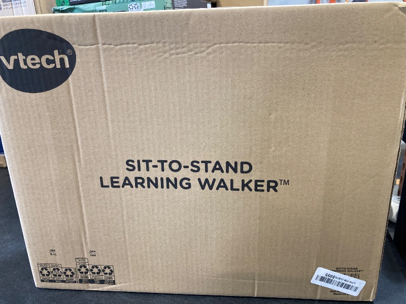 Photo 1 of VTech Sit-to-Stand Learning Walker (Frustration Free Packaging), Blue