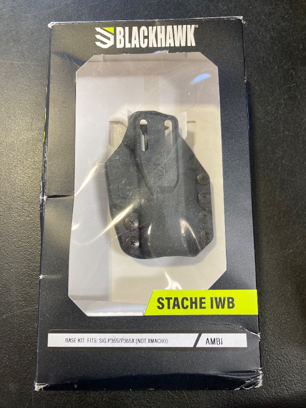 Photo 1 of BLACKHAWK_Stache IWB Sig P365 Base Kit BK Sig P365