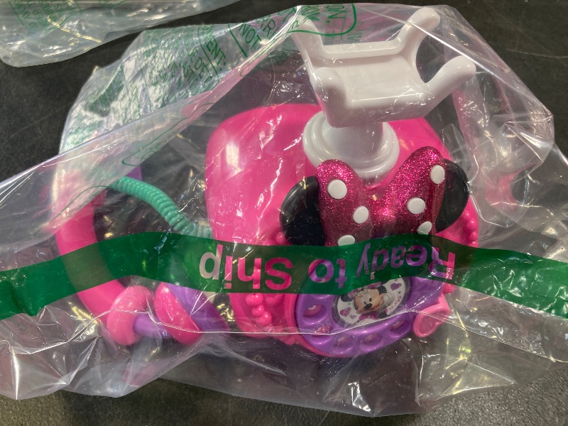 Photo 1 of Disney Junior Minnie Mouse Ring Me Rotary Pretend Play Phone with Lights and Sounds, Kids Toys for Ages 3 Up