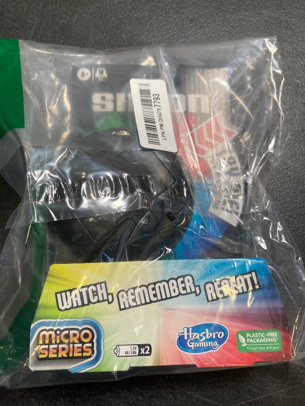 Photo 1 of Hasbro Gaming Simon Micro Series Electronic Game for 1 or More Players, Classic Simon Gameplay in a Compact Size, Fun Party Game for Kids Ages 8+