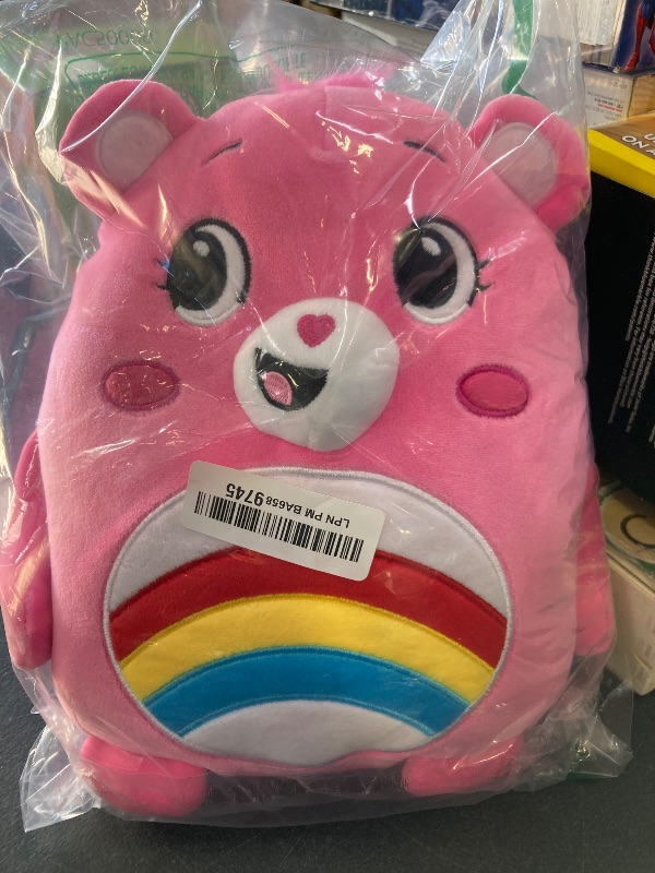 Photo 1 of Care Bears Squishy 10" Plush Cheer Bear - Pink, Soft Huggable Squishy Material! – Good for Girls and Boys, Employees, Collectors, Ages 4+