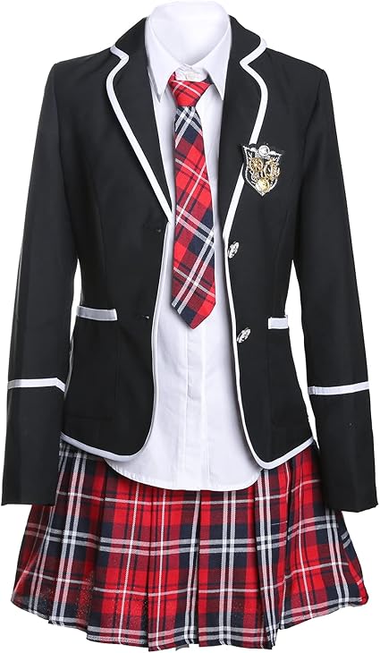 Photo 1 of Womens British Style Japan School Uniform Sets Cosplay Costume Anime Girl 12-14
