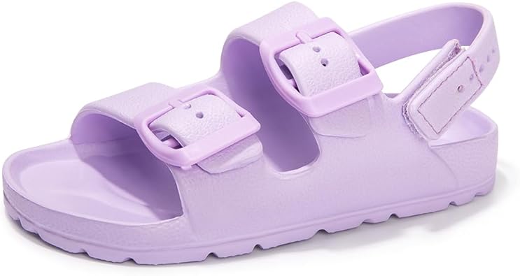 Photo 1 of Unisex-Child Ankle Strap Rio Kid Beet Purple - Size 11 / 12 