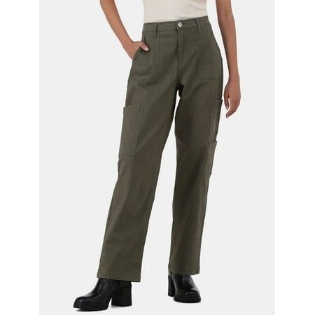 Photo 1 of No Boundaries Wide Leg Cargo Pants Women S
