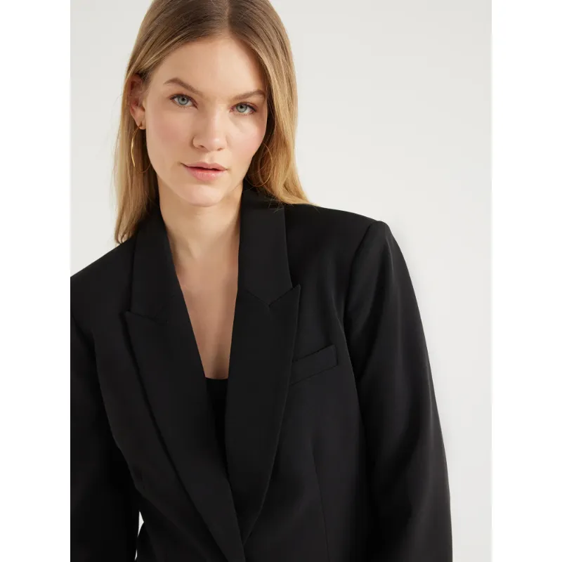 Photo 1 of Scoop Women's & Women's Plus Ultimate Crepe One Button Suit Blazer, Size XL