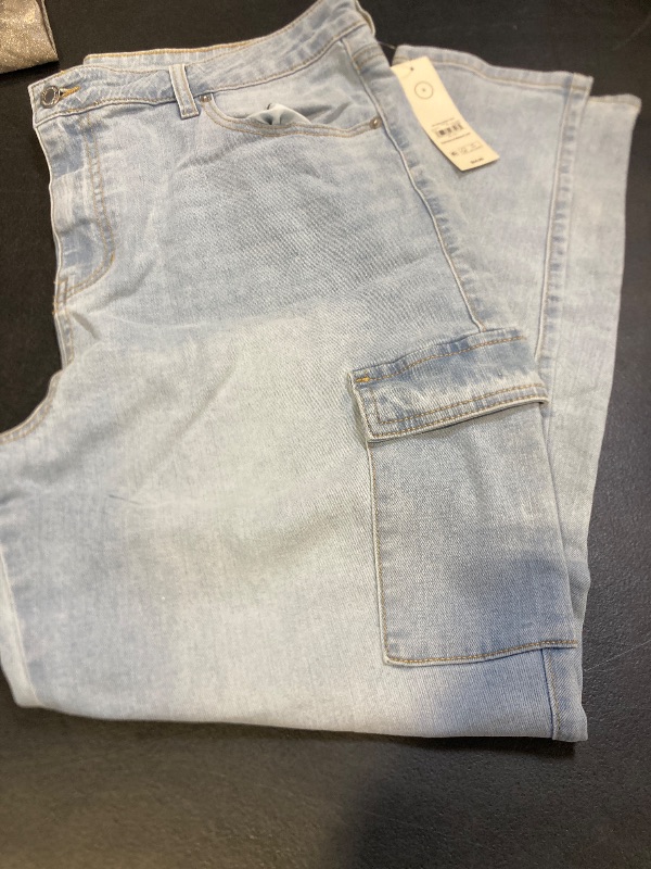 Photo 1 of No Boundaries Cargo Skinny Jeans,  Women's size 18.