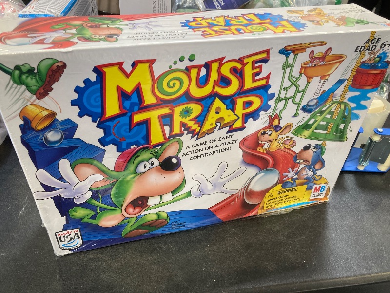 Photo 1 of Hasbro Gaming Mouse Trap Kids Board Game, Family Board Games for Kids, Kids Games for 2-4 Players, Family Games, Kids Gifts, Ages 6 and Up (Amazon Exclusive)