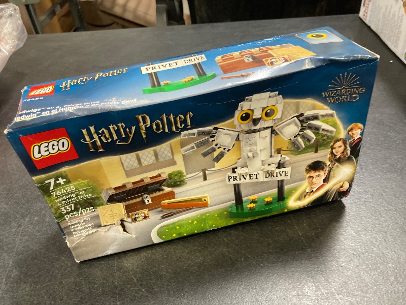 Photo 1 of LEGO Harry Potter Hedwig at 4 Privet Drive, Buildable Fantasy Toy with a Harry Potter Owl Figure, Harry Potter Toy for Independent Play, Harry Potter Gift Idea for Girls, Boys and Kids Ages 7+, 76425