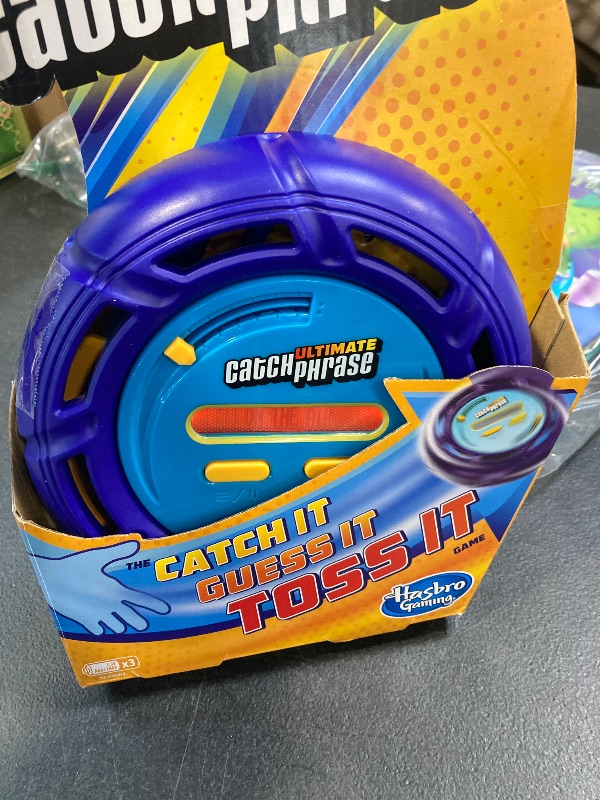 Photo 1 of Hasbro Gaming Ultimate Catch Phrase Electronic Party Game for Ages 12 and Up, Blue