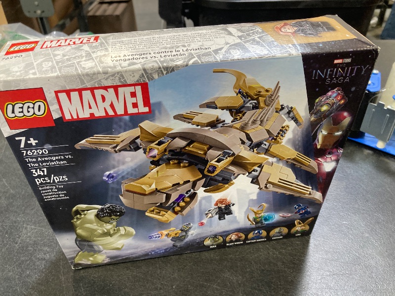 Photo 1 of LEGO Marvel The Avengers vs. The Leviathan Superhero Toy, Building Set for Kids with Hulk Action Figure Plus 4 Marvel Minifigures, Avengers Birthday Gift for Boys and Girls Ages 7 and Up, 76290