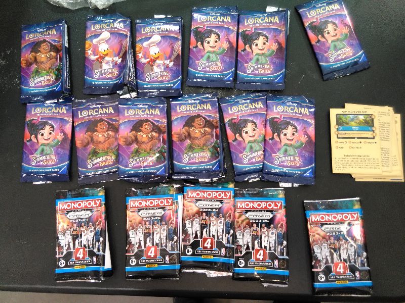 Photo 1 of Ravensburger Disney Lorcana TCG: Shimmering Skies Booster Pack Display | 24 Packs with 12 Trading Cards Each | Ideal for Collectors & Disney Fans | Suitable for Ages 8+