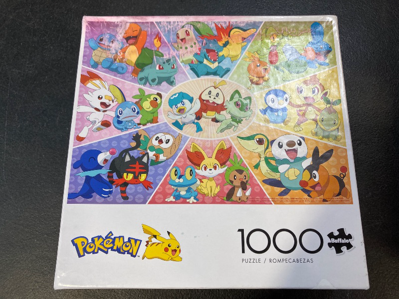 Photo 1 of Buffalo Games - Pokemon- Begin Your Adventure - 1000 Piece Jigsaw Puzzle for Adults -Challenging Puzzle Perfect for Game Nights - Finished Size is 26.75 x 19.75